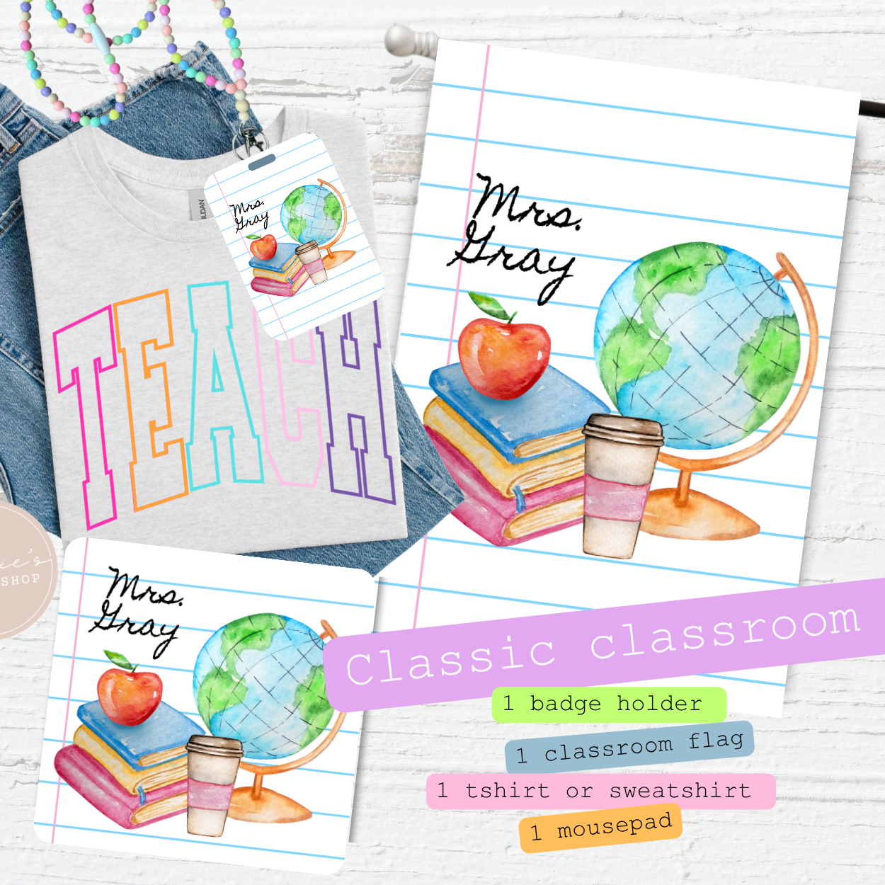 Classic Notepad Teacher Gifts