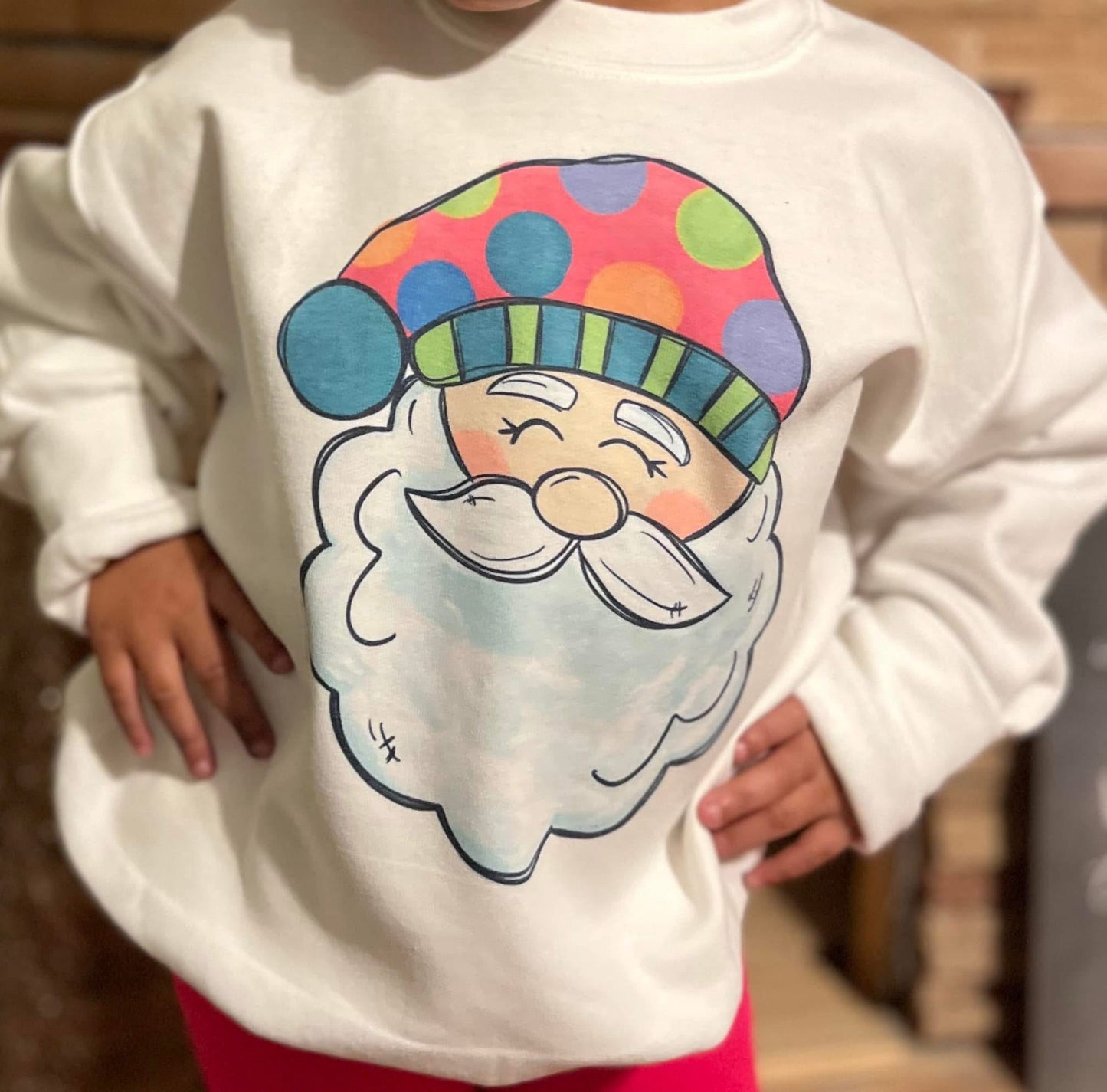 Polka Dot Santa