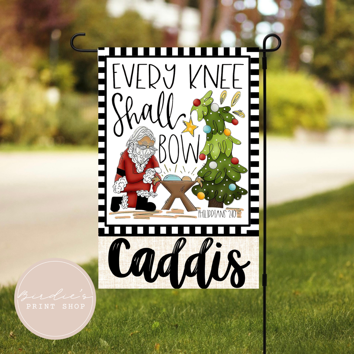Christmas Garden Flag