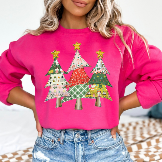 Quilted Christmas Trees