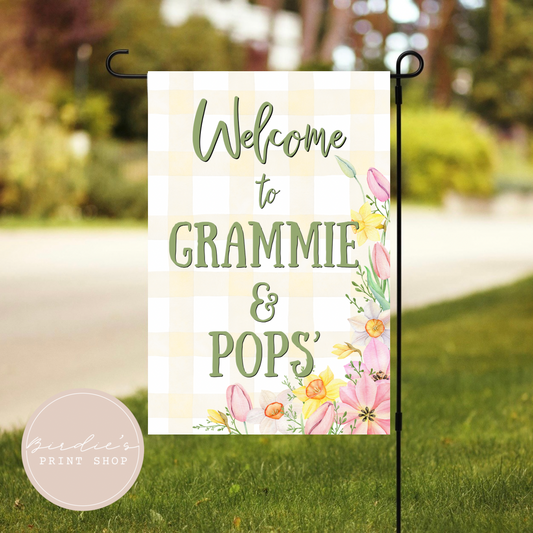Grandparent’s Garden Flag