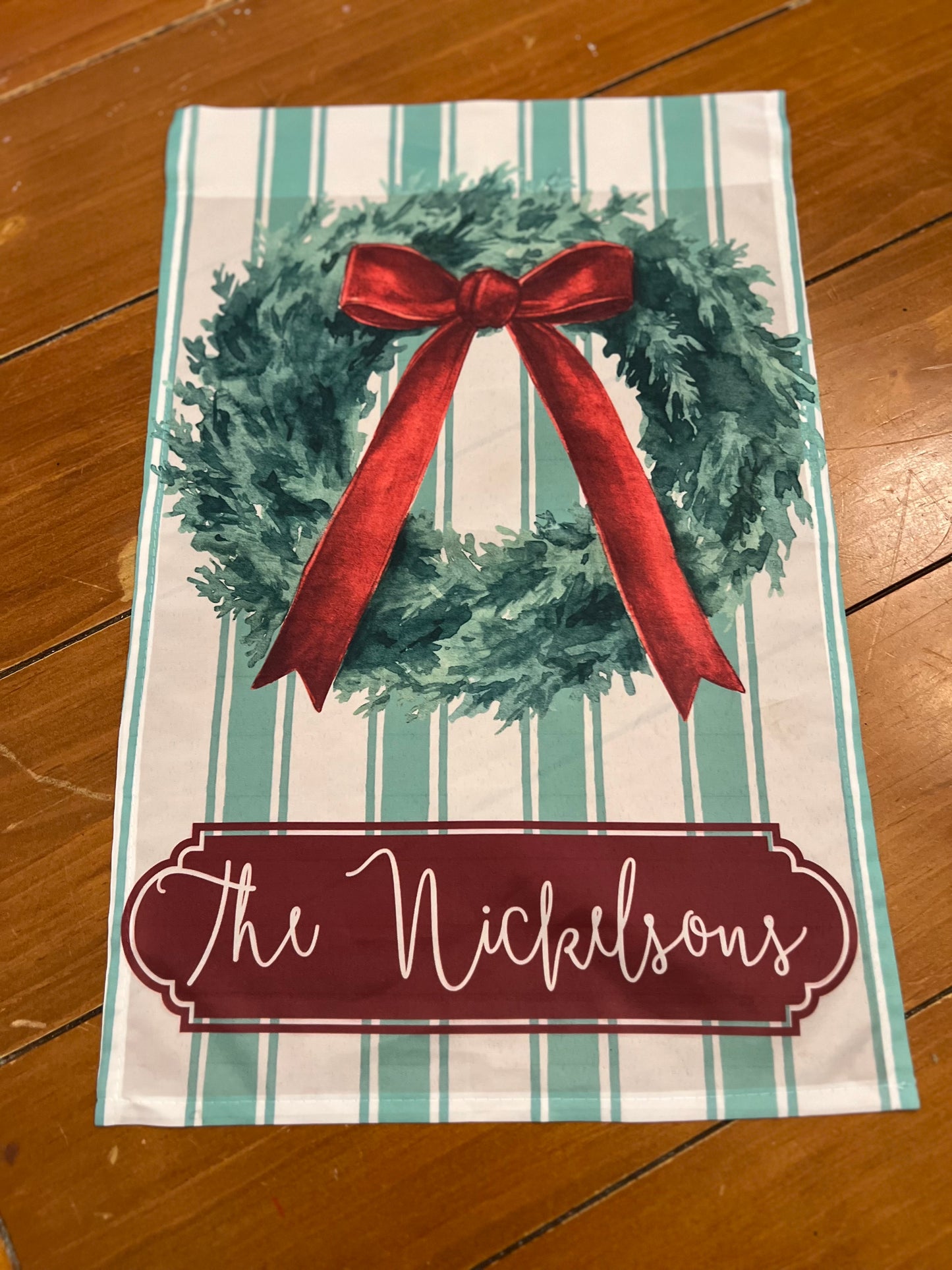Classic Christmas Garden Flag