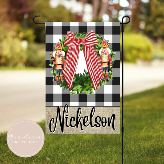 Christmas Garden Flag