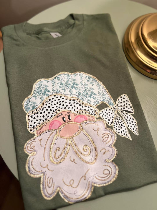 Floral Santa