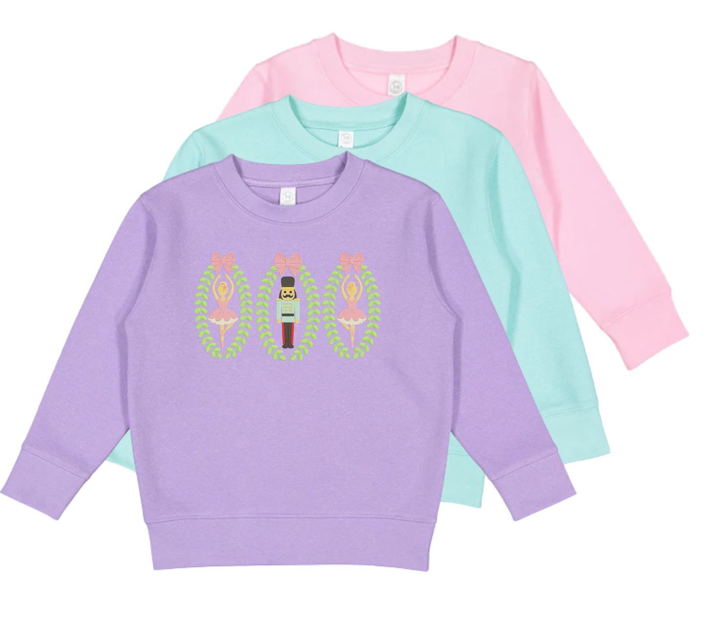 Girls Nutcracker Sweater